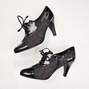 Impo Black Gold Threaded Ankle Boot